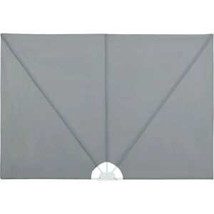 vidaXL Gray Foldable Terrace Side Shade - Shade Screen vidaXL Gray Foldable Terrace Side Shade - Shade Screen