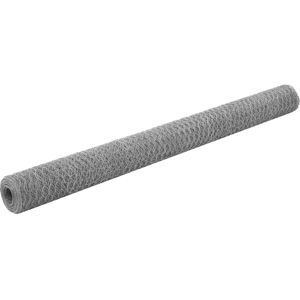 vidaXL Steel Wire Mesh Fence - Silver - 1.5 m - Wire Mesh Fence vidaXL Steel Wire Mesh Fence - Silver - 1.5 m - Wire Mesh Fence