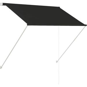 vidaXL Retractable Awning 150x150cm Anthracite Sun Screen - Retractable Awning vidaXL Retractable Awning 150x150cm Anthracite Sun Screen - Retractable Awning