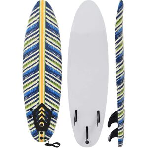 vidaXL Surfbrett - 170 cm - Mehrfarbiges Blattmuster vidaXL Surfbrett - 170 cm - Mehrfarbiges Blattmuster