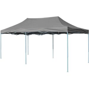 vidaXL Opvouwbare Party Tent - 3x6m - Antraciet - Feesttent vidaXL Opvouwbare Party Tent - 3x6m - Antraciet - Feesttent