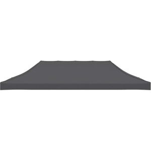 vidaXL 605165 - Party Tent Roof 3x6m Anthracite vidaXL 605165 - Party Tent Roof 3x6m Anthracite