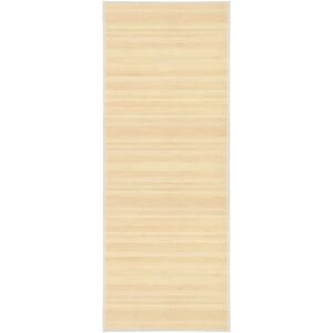 Covor din bambus vidaXL 80x200cm Natural - Covor Covor din bambus vidaXL 80x200cm Natural - Covor