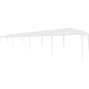 Tente de fête blanche 3x12m vidaXL - Pavillon de jardin Tente de fête blanche 3x12m vidaXL - Pavillon de jardin