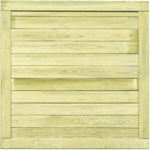 Portillon en bois de pin vidaXL - 100x100cm - Vert - Clôture - Publicité Portillon en bois de pin vidaXL - 100x100cm - Vert - Clôture - Publicité