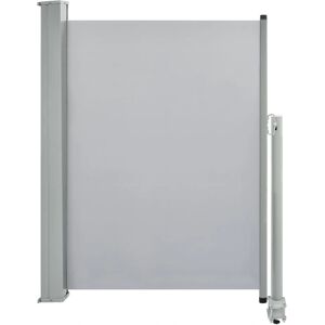 vidaXL 100x300 cm Grey Extendable Side Awning vidaXL 100x300 cm Grey Extendable Side Awning