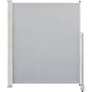 vidaXL Patio Retractable Side Awning 160x300cm Grey Garden Screen Canopy Shed - Side udtrækkelig markise vidaXL Patio Retractable Side Awning 160x300cm Grey Garden Screen Canopy Shed - Side udtrækkelig markise