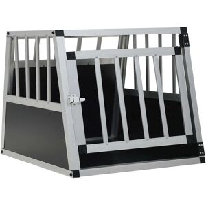 vidaXL Cage pour chien à porte unique 54x69x50cm Boîte de transport pour animaux - Publicité vidaXL Cage pour chien à porte unique 54x69x50cm Boîte de transport pour animaux - Publicité