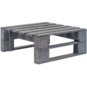 VidaXL Ottomanen - Rustik Paletten-Design - 60x60x25 cm - Grau VidaXL Ottomanen - Rustik Paletten-Design - 60x60x25 cm - Grau