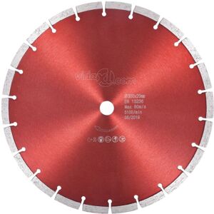 vidaXL Diamond Cutting Disc - 300 mm, red - Concrete, Granite, Brick vidaXL Diamond Cutting Disc - 300 mm, red - Concrete, Granite, Brick