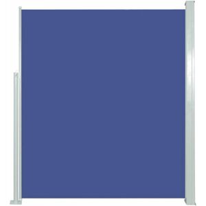 vidaXL Tonnelle latérale extensible 160x500 cm Bleu vidaXL Tonnelle latérale extensible 160x500 cm Bleu