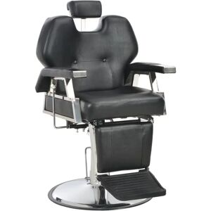 Chaise de barbier vidaXL - Rotation à 360° - Réglable - Noire - Publicité Chaise de barbier vidaXL - Rotation à 360° - Réglable - Noire - Publicité
