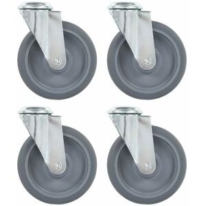 vidaXL Roulettes Pivotantes de 125 mm - Mobilier & Équipement - Publicité vidaXL Roulettes Pivotantes de 125 mm - Mobilier & Équipement - Publicité