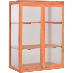 Serre en bois massif vidaXL Maison de plantes Jardin Herbes Fleurs Cadre Froid - Publicité Serre en bois massif vidaXL Maison de plantes Jardin Herbes Fleurs Cadre Froid - Publicité