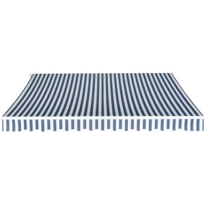Maisonchic 632005 Niebieski/Biały 350cm Składana markiza - Markizy Maisonchic 632005 Niebieski/Biały 350cm Składana markiza - Markizy