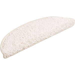 vidaXL Stair mats 15 pcs White - Stair Mat Protector Runner Rug Carpet vidaXL Stair mats 15 pcs White - Stair Mat Protector Runner Rug Carpet