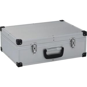 vidaXL Tool case - 46 x 33 x 16 cm - Silver Aluminium vidaXL Tool case - 46 x 33 x 16 cm - Silver Aluminium