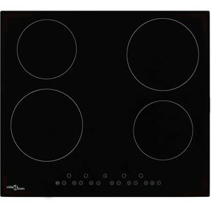 vidaXL Ceramic Hob - Black - Ceramic Hob vidaXL Ceramic Hob - Black - Ceramic Hob