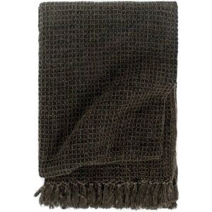 vidaXL Cotton Throw Blanket - 160x210 cm - Anthracite vidaXL Cotton Throw Blanket - 160x210 cm - Anthracite