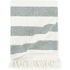 vidaXL - vidaXL Roll cotton stripe - Vert foncé - Throw - Publicité vidaXL - vidaXL Roll cotton stripe - Vert foncé - Throw - Publicité
