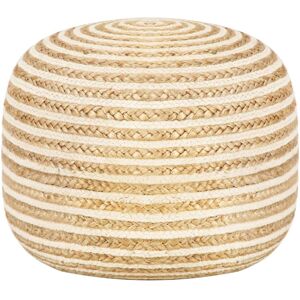 Pouffe en jute fait main vidaXL - 45x30 cm - Pouffe - Publicité Pouffe en jute fait main vidaXL - 45x30 cm - Pouffe - Publicité