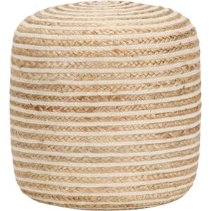vidaXL Pouf fait main 40x45 cm jute - Publicité vidaXL Pouf fait main 40x45 cm jute - Publicité