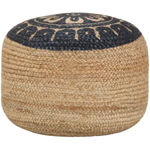 vidaXL Pouf en Jute Bleu Fait Main - Pouffe / Ottoman - Publicité vidaXL Pouf en Jute Bleu Fait Main - Pouffe / Ottoman - Publicité