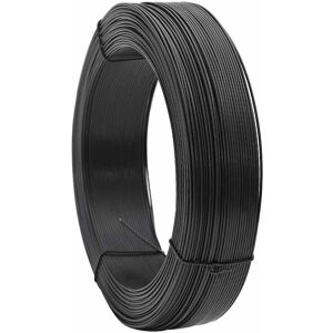 vidaXL Fence Binding Wire - 250 m, Steel, Anthracite - Fence Binding Wire vidaXL Fence Binding Wire - 250 m, Steel, Anthracite - Fence Binding Wire