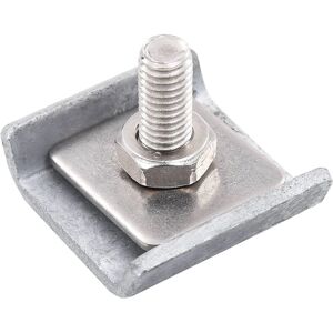 vidaXL Zaunverbinder-Sets - Stahl Zink, 25 Stück, Silber vidaXL Zaunverbinder-Sets - Stahl Zink, 25 Stück, Silber