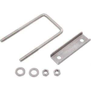 vidaXL Conector în U pentru stâlpi de gard 60x40 mm vidaXL Conector în U pentru stâlpi de gard 60x40 mm