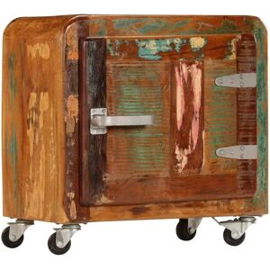 vidaXL Bedside Cabinet Solid Reclaimed Wood Bedroom Nightstand Side Table vidaXL Bedside Cabinet Solid Reclaimed Wood Bedroom Nightstand Side Table