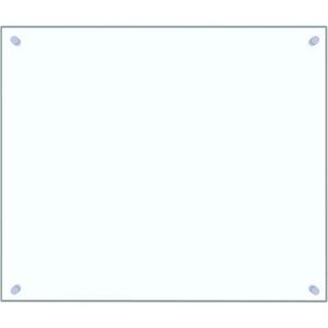 vidaXL 70x60cm Heat-Resistant Tempered Glass Kitchen Backsplash - Kitchen Backsplash vidaXL 70x60cm Heat-Resistant Tempered Glass Kitchen Backsplash - Kitchen Backsplash