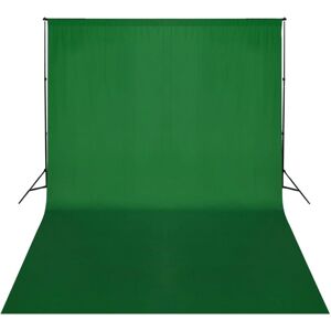 vidaXL Backdrop Support System 500x300cm Green Photography Studio Background vidaXL Backdrop Support System 500x300cm Green Photography Studio Background