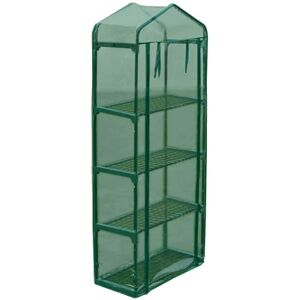 Serre avec 4 étagères vidaXL - Abri pour plantes de jardin - Publicité Serre avec 4 étagères vidaXL - Abri pour plantes de jardin - Publicité