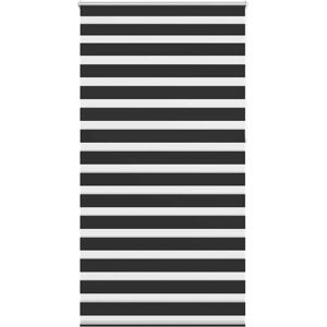 Tenda a rullo zebra 120x230cm nero per casa e ufficio Tenda a rullo zebra 120x230cm nero per casa e ufficio