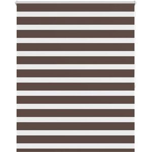 vidaXL Double roller blind 140 x 175 cm coffee - roller blind vidaXL Double roller blind 140 x 175 cm coffee - roller blind