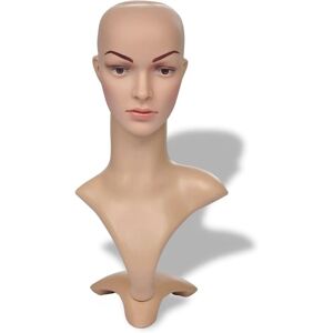 vidaXL Female Mannequin Head - Dressmaker Head Display vidaXL Female Mannequin Head - Dressmaker Head Display