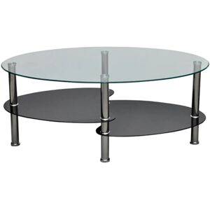 vidaXL Tavolino con Design Esclusivo Nero - Tavolino da caffè vidaXL Tavolino con Design Esclusivo Nero - Tavolino da caffè