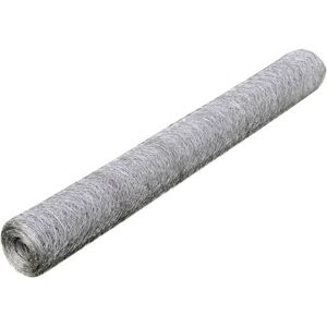 vidaXL Clôture à Fil de Poule Acier Galvanisé 25x1 m Argent - Clôture à Fil de Poule - Publicité vidaXL Clôture à Fil de Poule Acier Galvanisé 25x1 m Argent - Clôture à Fil de Poule - Publicité