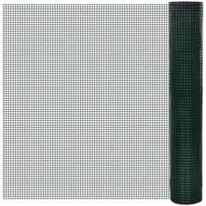 Maisonchic Stahlnetzzaun 25x1m Grün - Geflügelzaun Maisonchic Stahlnetzzaun 25x1m Grün - Geflügelzaun
