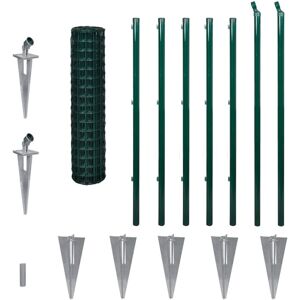 vidaXL Garden Fence Set 10x1.2m Green - Fence vidaXL Garden Fence Set 10x1.2m Green - Fence