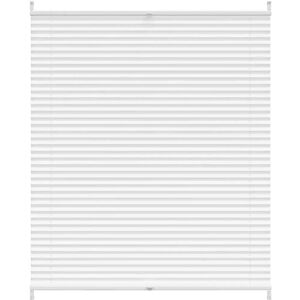 vidaXL White Pleated Window Shade 110x150cm vidaXL White Pleated Window Shade 110x150cm