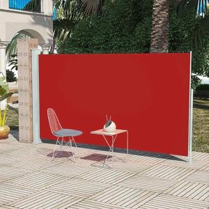 vidaXL Red Patio Side Awning - Side Awning vidaXL Red Patio Side Awning - Side Awning