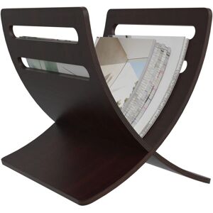 vidaXL 241218 Magazine Rack Brown - Magazine Rack vidaXL 241218 Magazine Rack Brown - Magazine Rack