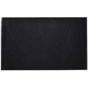 vidaXL Türmatte 90x150cm Schwarz PVC - Türmatte vidaXL Türmatte 90x150cm Schwarz PVC - Türmatte