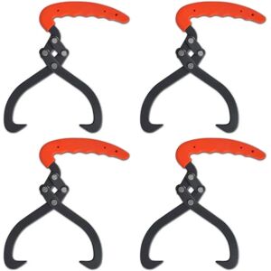 vidaXL 4x Log Tongs with PVC Handle Forestry Grabber Skidding Lifting Timber vidaXL 4x Log Tongs with PVC Handle Forestry Grabber Skidding Lifting Timber