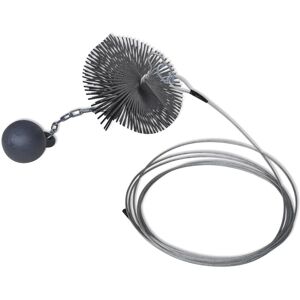 vidaXL 15cm Round Chimney Brush - Chimney Cleaning Tool vidaXL 15cm Round Chimney Brush - Chimney Cleaning Tool