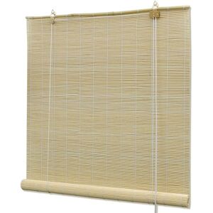 VidaXL Natural Bamboo Roller Blinds 150x220cm - Window Curtain - Privacy & Light Control VidaXL Natural Bamboo Roller Blinds 150x220cm - Window Curtain - Privacy & Light Control