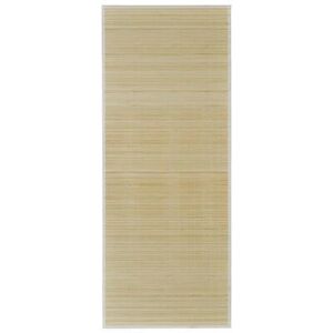 VidaXL Rektangulært bambus indendørs tæppe - Gulvunderlag - 150x200 cm VidaXL Rektangulært bambus indendørs tæppe - Gulvunderlag - 150x200 cm