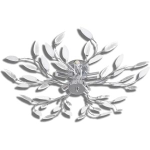 vidaXL White Leaf Acrylic Ceiling Lamp - Ceiling Light vidaXL White Leaf Acrylic Ceiling Lamp - Ceiling Light